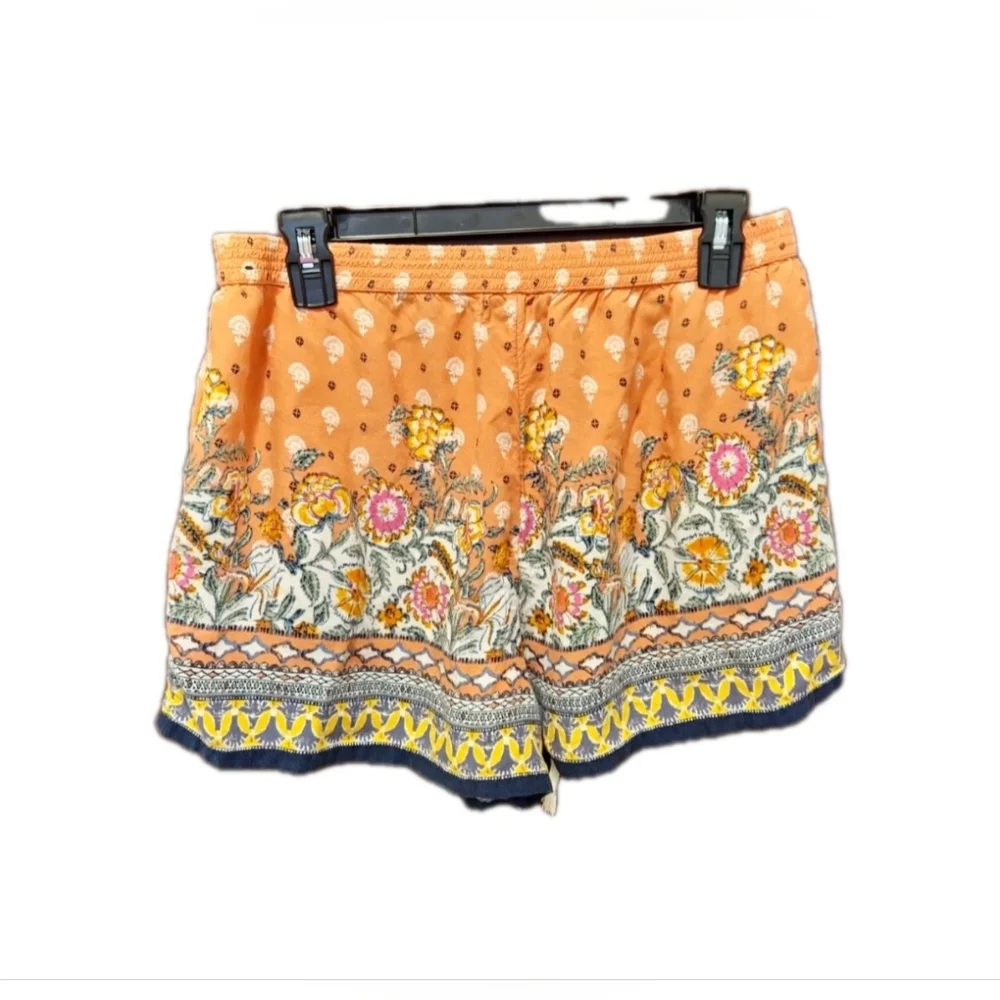 Abercrombie And Fitch Pull On Bohemian‎ Festival Hippie Print Shorts Medium
